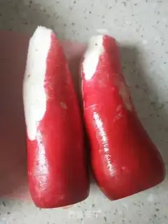 Make Sugar and radish step 0