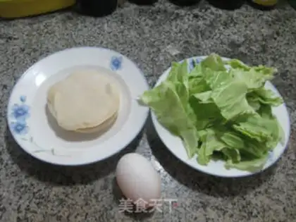Make Duck eggs, cabbage, soup step 0