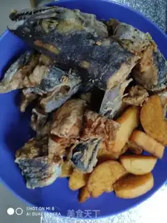 Make A fish cake step 4