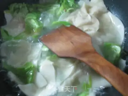 Make Duck eggs, cabbage, soup step 5