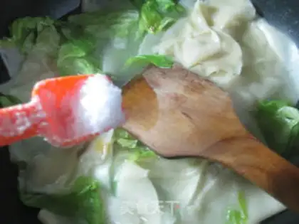Make Duck eggs, cabbage, soup step 6