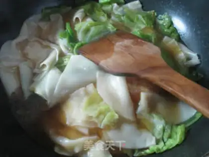 Make Duck eggs, cabbage, soup step 8