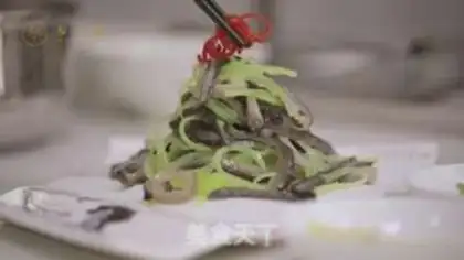 Make The silk cucumber step 7