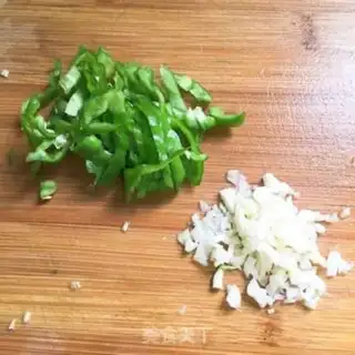 Make Green pepper pumpkin vine step 1