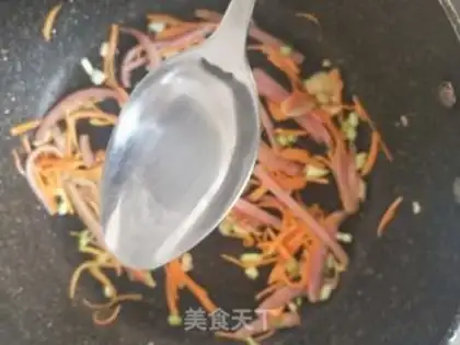Make Five-coloured fried step 2