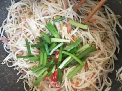 Make Five-coloured fried step 5