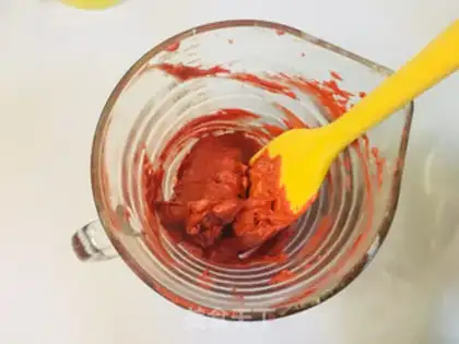 Make Flower cookies step 5
