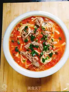 Make Sour soup, fat cow step 5
