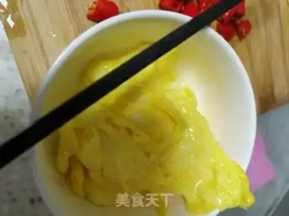 Make Fish fried eggs step 1