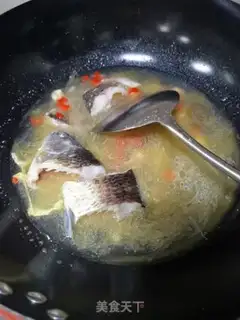 Make Fish fried eggs step 4