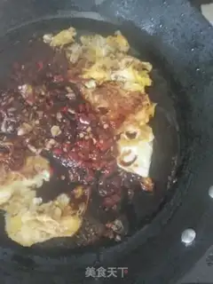 Make Fish egg pea noodles step 11