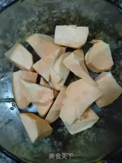 Make ♪ Five flowers with a steamed potato ♪ step 1