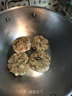 Make Fried tofu beef cake step 7