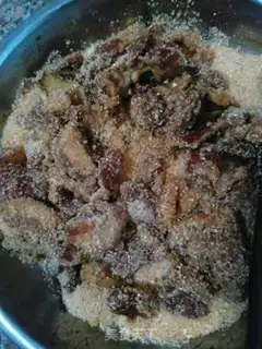 Make ♪ Five flowers with a steamed potato ♪ step 2