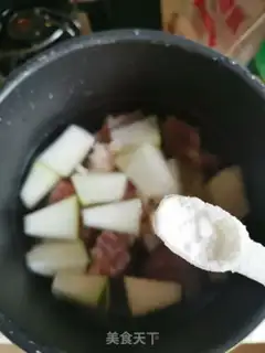 Make Porkbone stew step 2