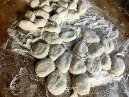 Make Shrimp dumplings step 9