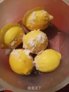 Make Lemon honey step 1