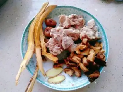 Make Five-finger peach steak soup step 4