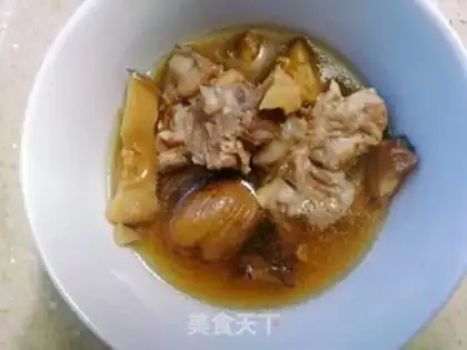Make Five-finger peach steak soup step 6
