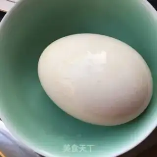Make Goose eggs with a chrysanthemum step 4
