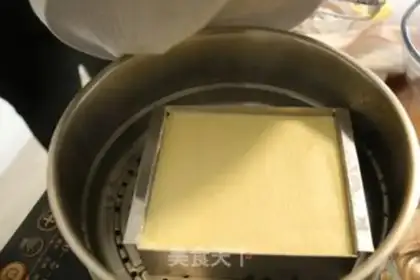 Make Double chestnut floating island step 5