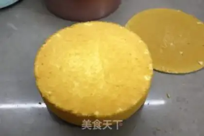 Make Cream cake with no oil and no sugar step 16