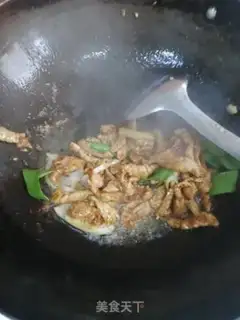 Make Garlic meat step 1