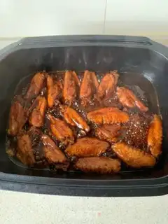 Make Coke chicken wings step 7