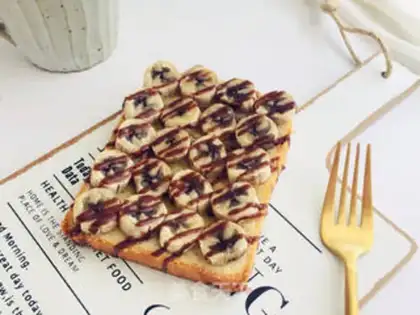 Make Banana toast step 4