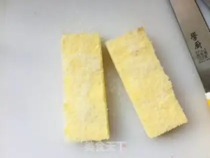 Make Quick sugar toast step 2