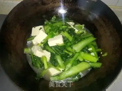 Make Tofu with cabbage step 2