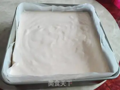 Make Flour square cake step 6
