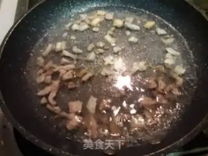 Make Salt fish tofu step 4