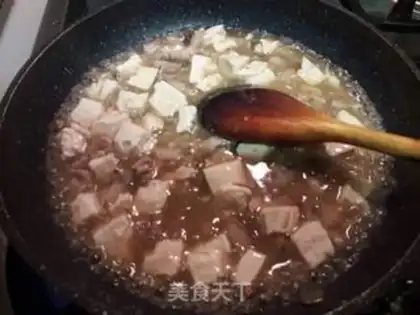 Make Salt fish tofu step 6