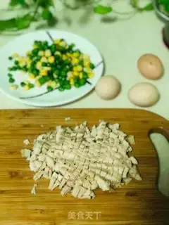 Make Egg buns of chicken step 1
