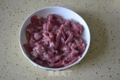Make Garlic meat step 1