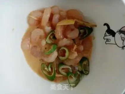 Make Three-colour shrimp step 0