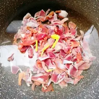 Make Piper pepper with fried chicken step 5
