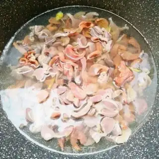 Make Piper pepper with fried chicken step 7