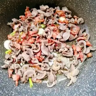 Make Piper pepper with fried chicken step 9