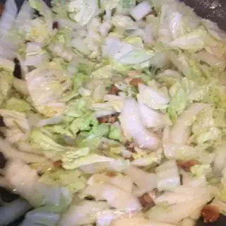 Make Garbage and cabbage step 7