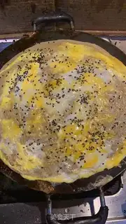 Make A detailed version of the pancakes step 16