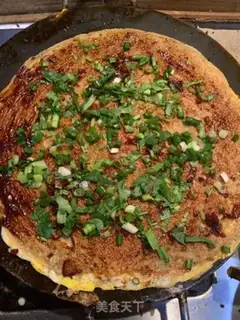 Make A detailed version of the pancakes step 17