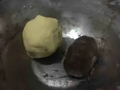 Make Marble cookies step 6