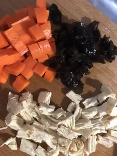 Make Plumbing groundnut celery step 1