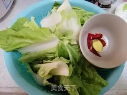 Make Clear the cabbage step 0