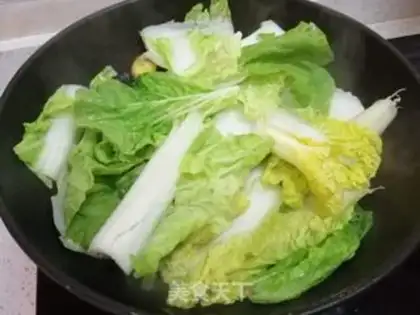 Make Clear the cabbage step 2