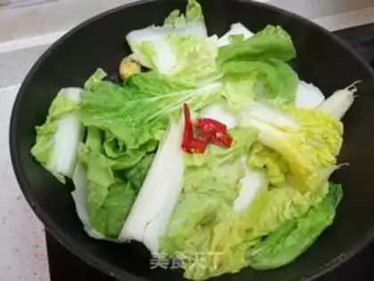 Make Clear the cabbage step 3