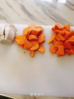 Make Pumpkin cream soup step 1