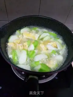 Make Watermelon egg soup step 8